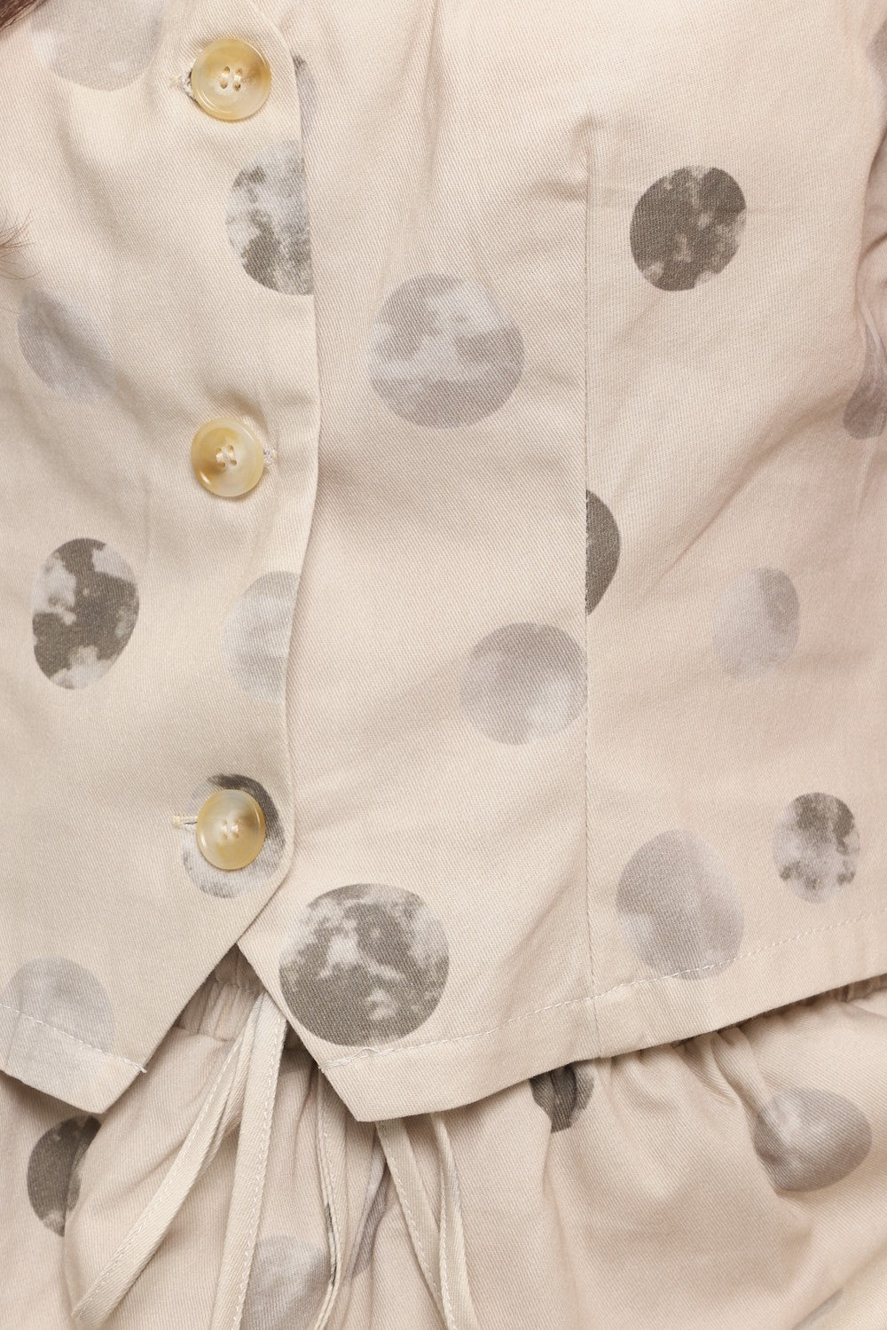 Moon Buttoned Vest