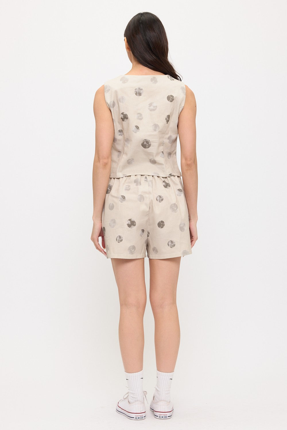 Moon Buttoned Vest