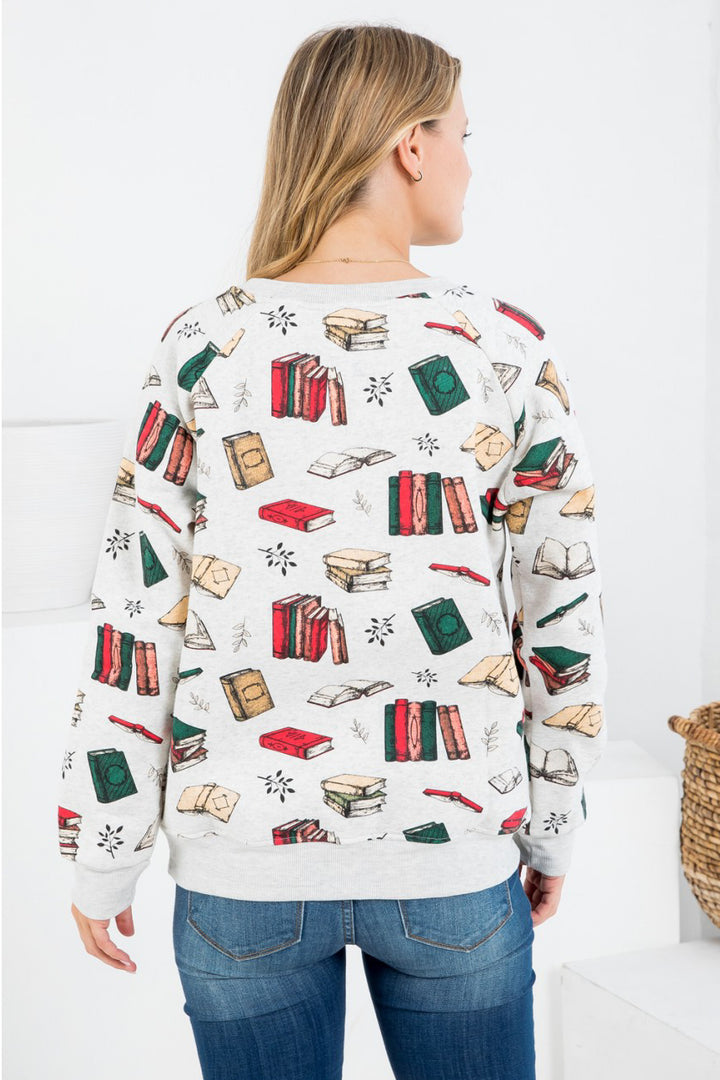 Books Sweatshirt