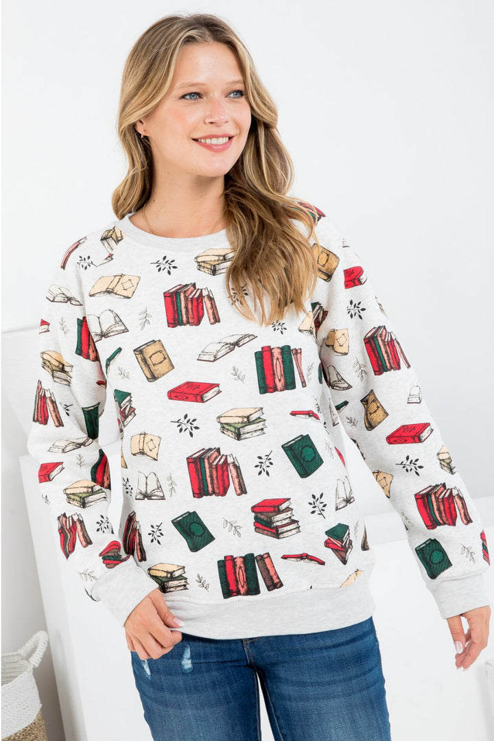 Books Sweatshirt
