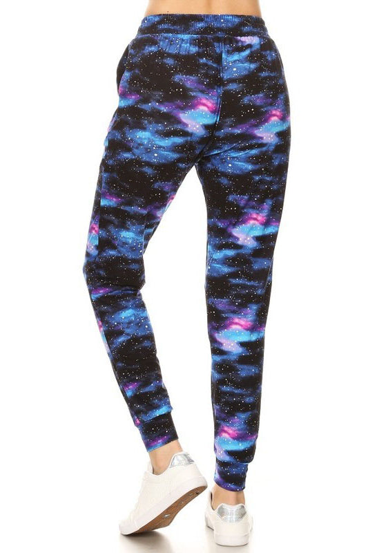 Blue Galaxy Joggers