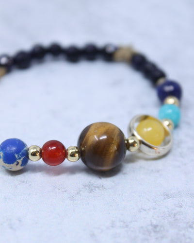 Solar System Stone Bracelet