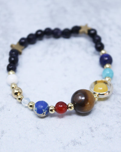 Solar System Stone Bracelet