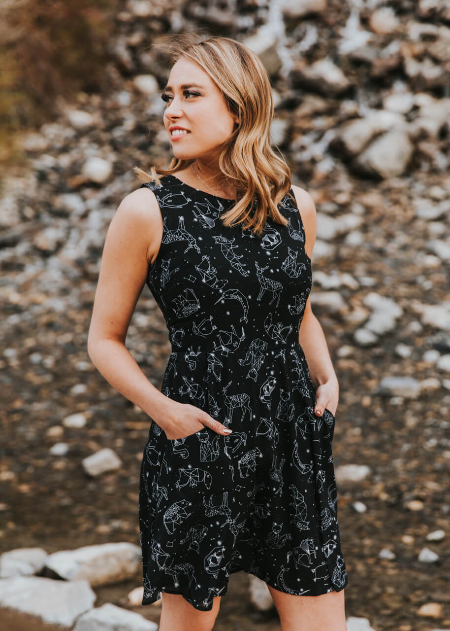 Animal Constellations Dress