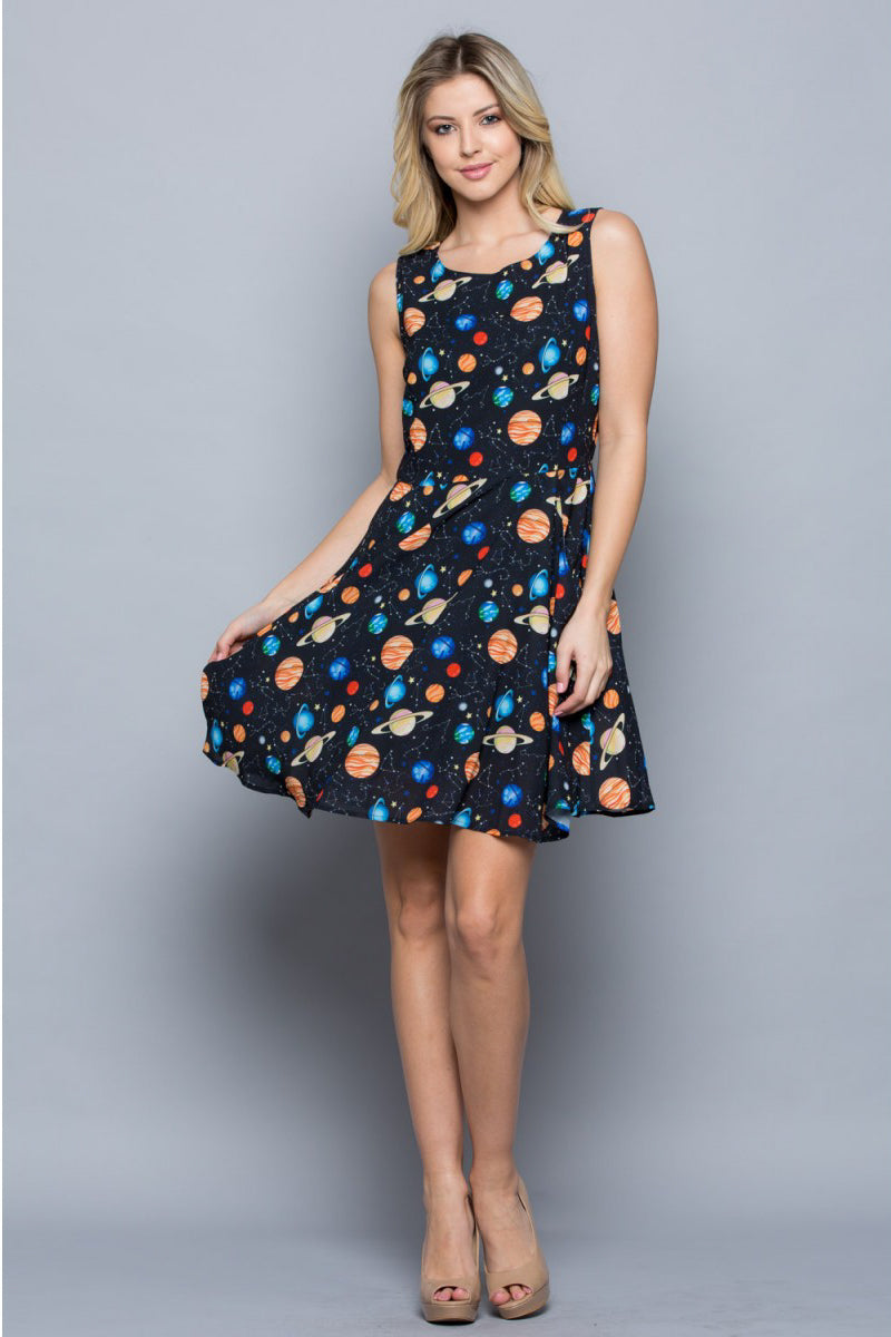 Planets Dress