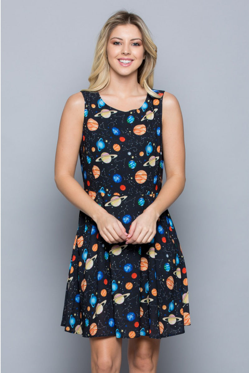 Planets Dress