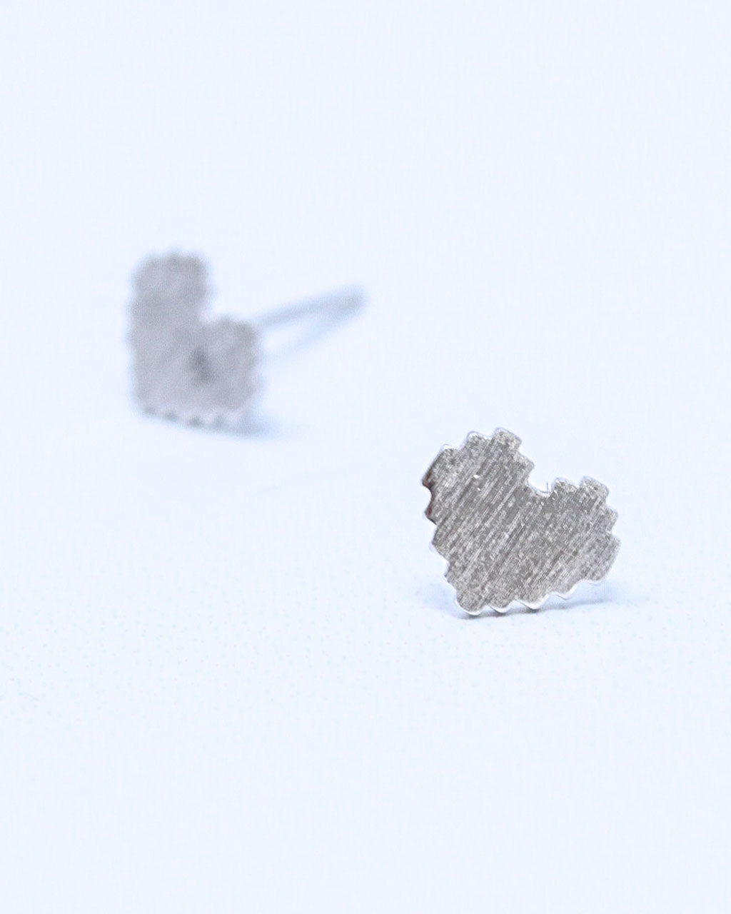Pixel Heart Earrings