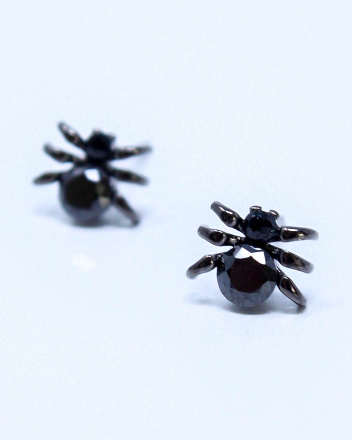 Gem Spider Earrings