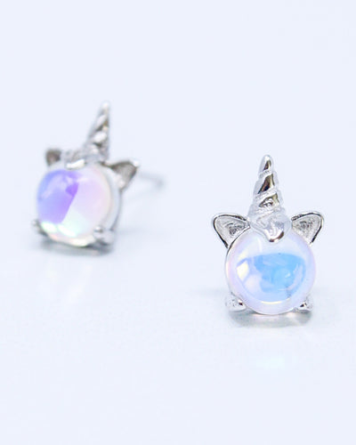 Unicorn Orb Earrings