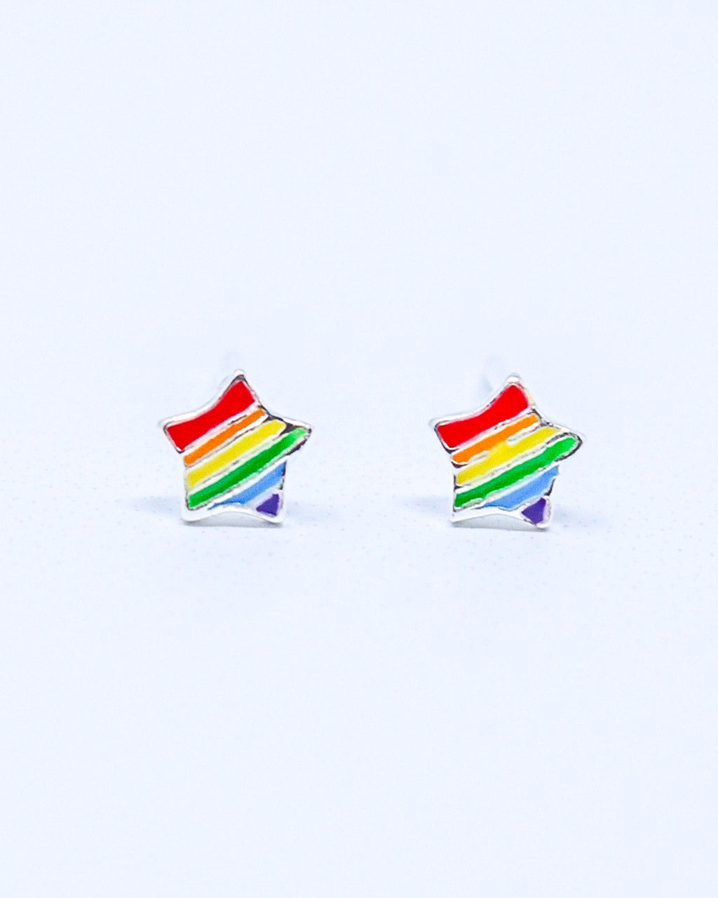 Rainbow Star Earrings