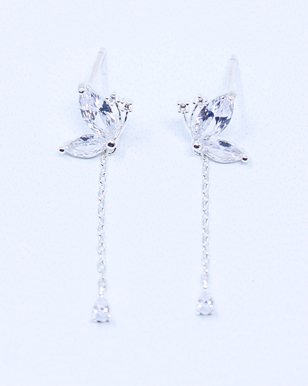 Shimmering Butterfly Earrings