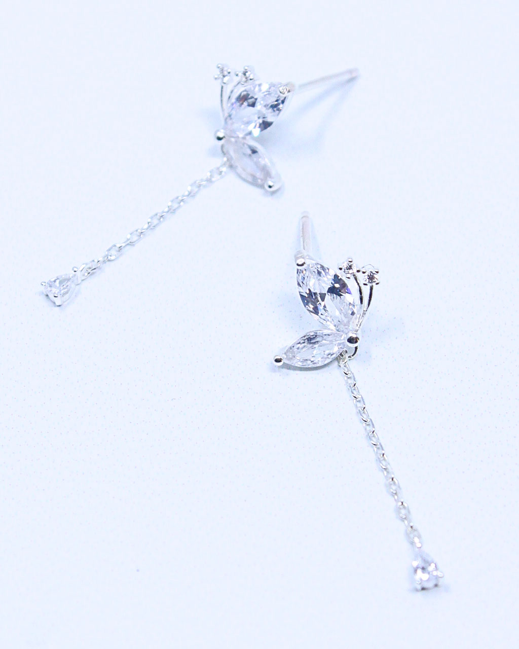 Shimmering Butterfly Earrings