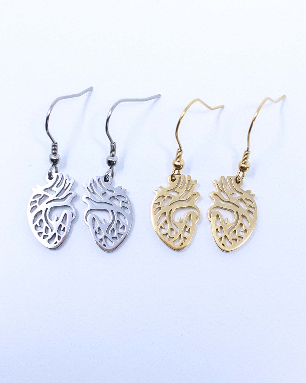 Anatomical Heart Earrings
