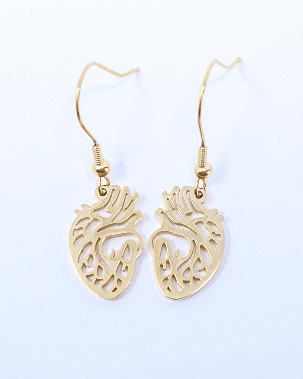 Anatomical Heart Earrings