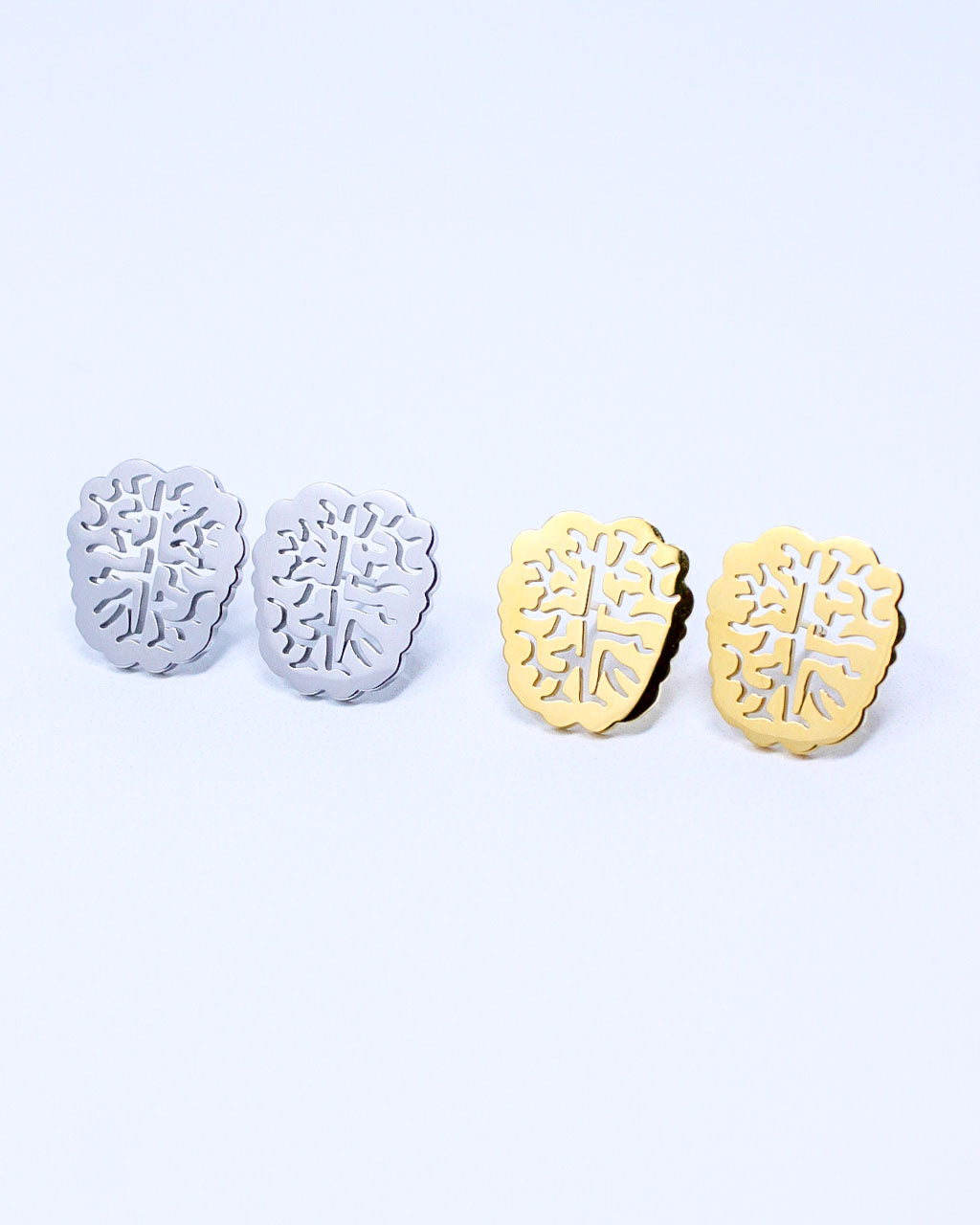 Brain Earrings