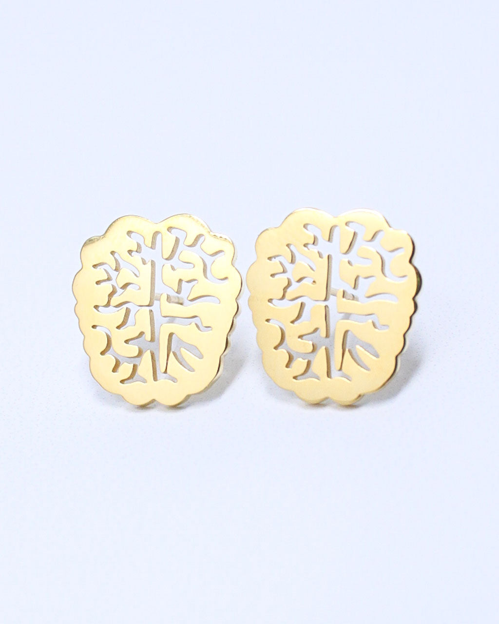 Brain Earrings