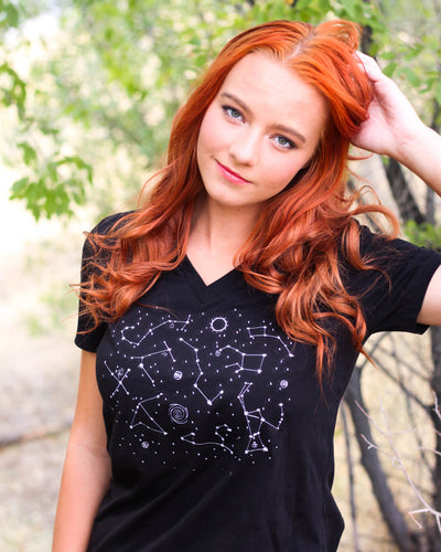 Embroidered Constellation Tee