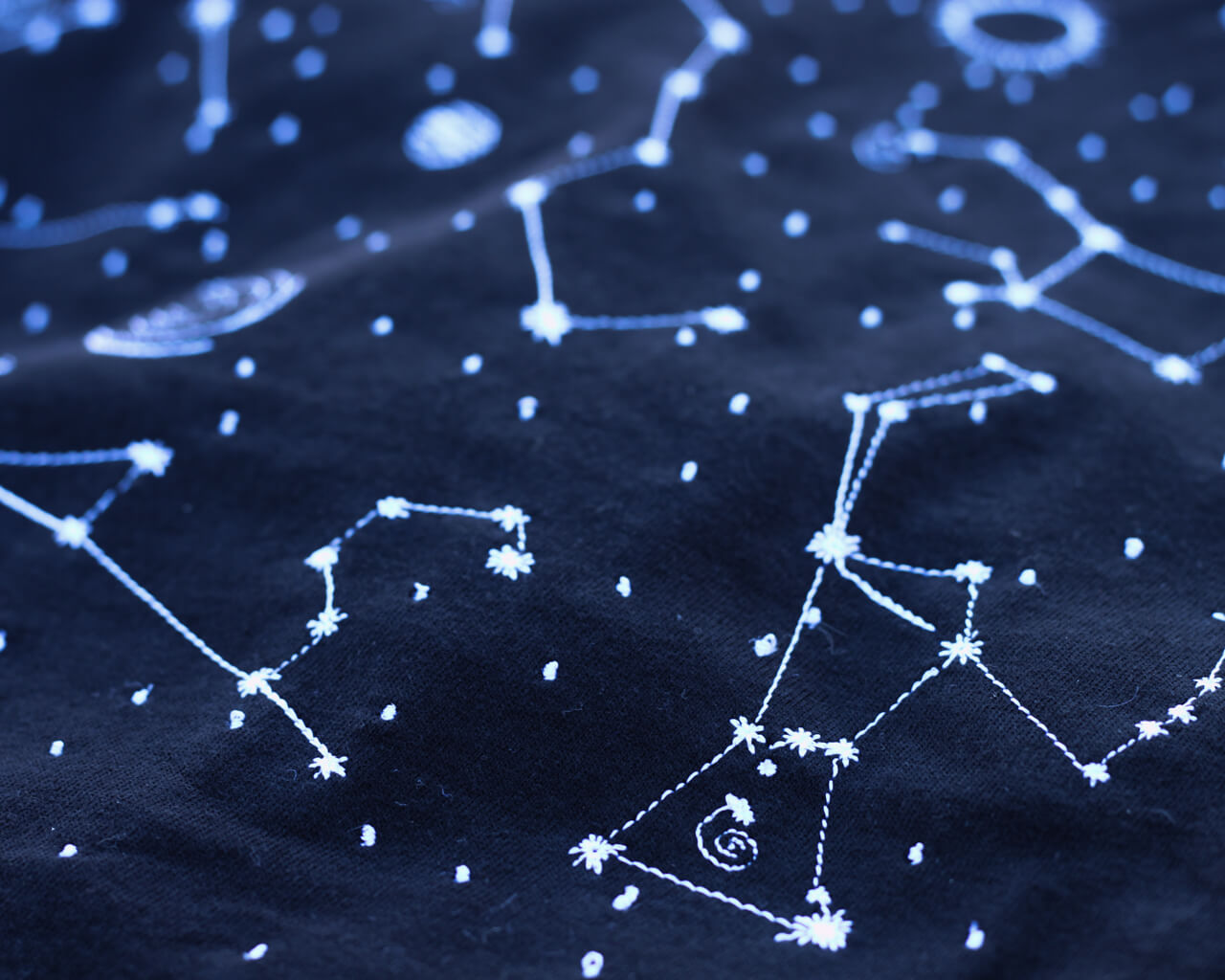 Embroidered Constellation Tee