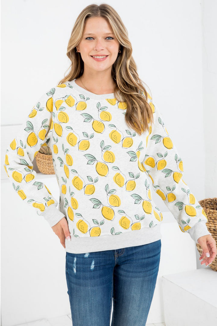Lemon Sweatshirt