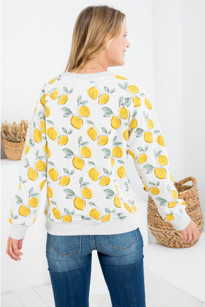 Lemon Sweatshirt