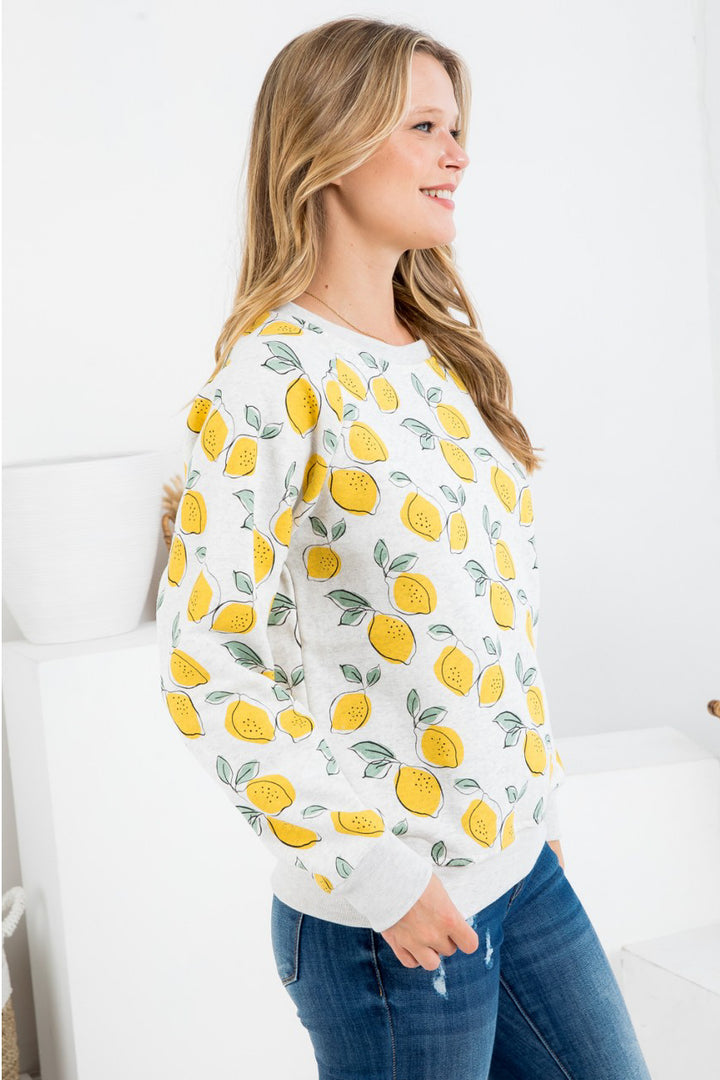 Lemon Sweatshirt