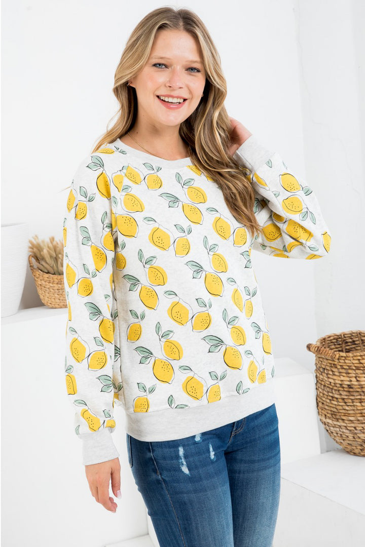 Lemon Sweatshirt