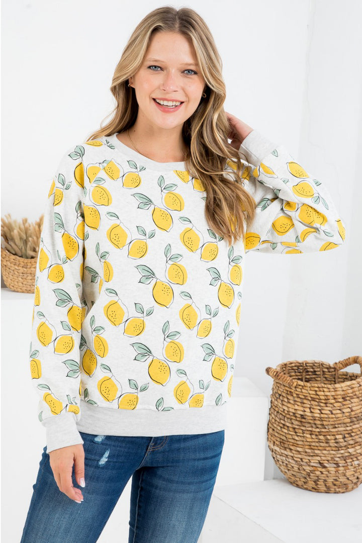 Lemon Sweatshirt