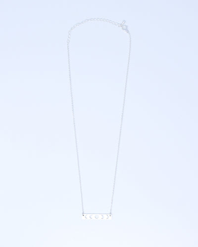 Moon Phase Cutout Necklace