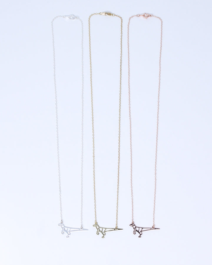 Geometric Raptor Necklace