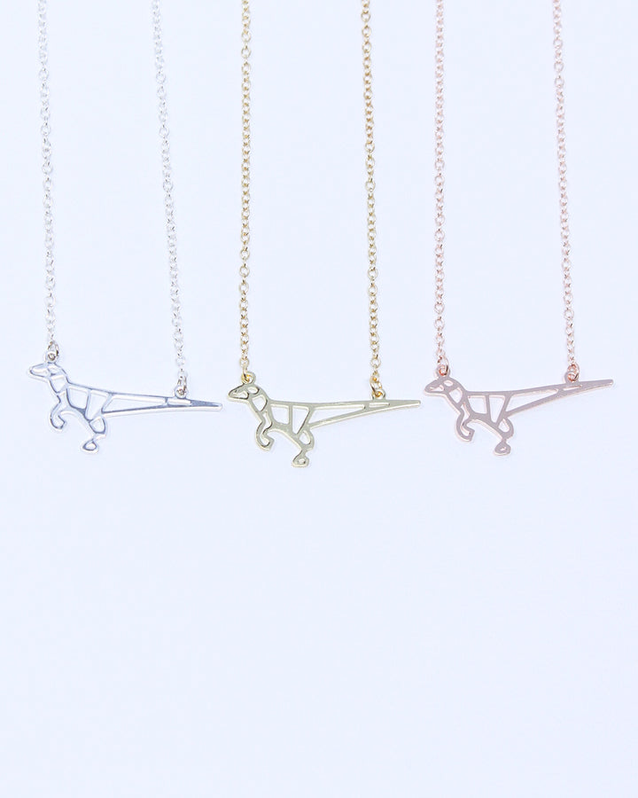 Geometric Raptor Necklace