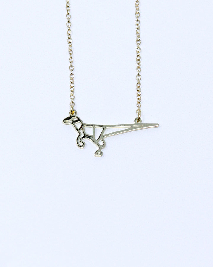 Geometric Raptor Necklace