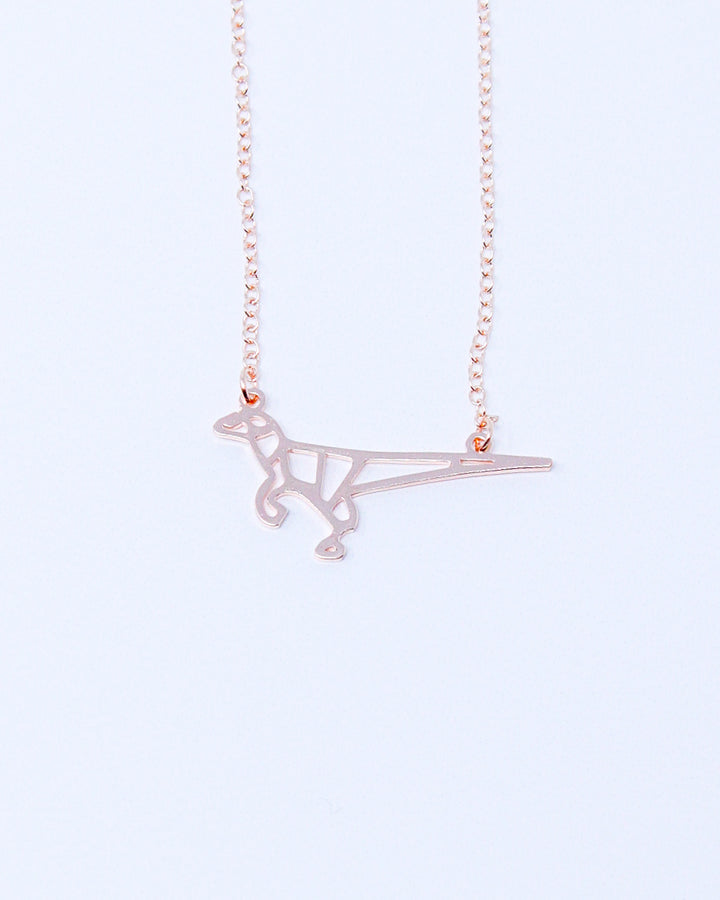 Geometric Raptor Necklace