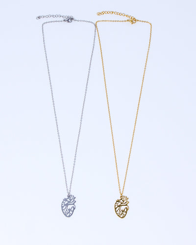 Anatomical Heart Necklace