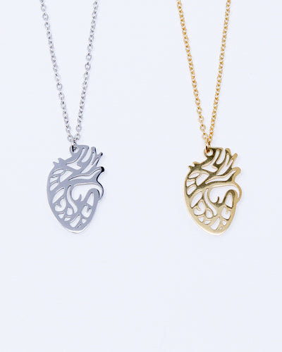 Anatomical Heart Necklace
