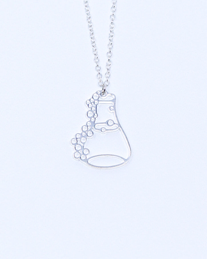 Science Beaker Necklace