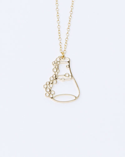 Science Beaker Necklace