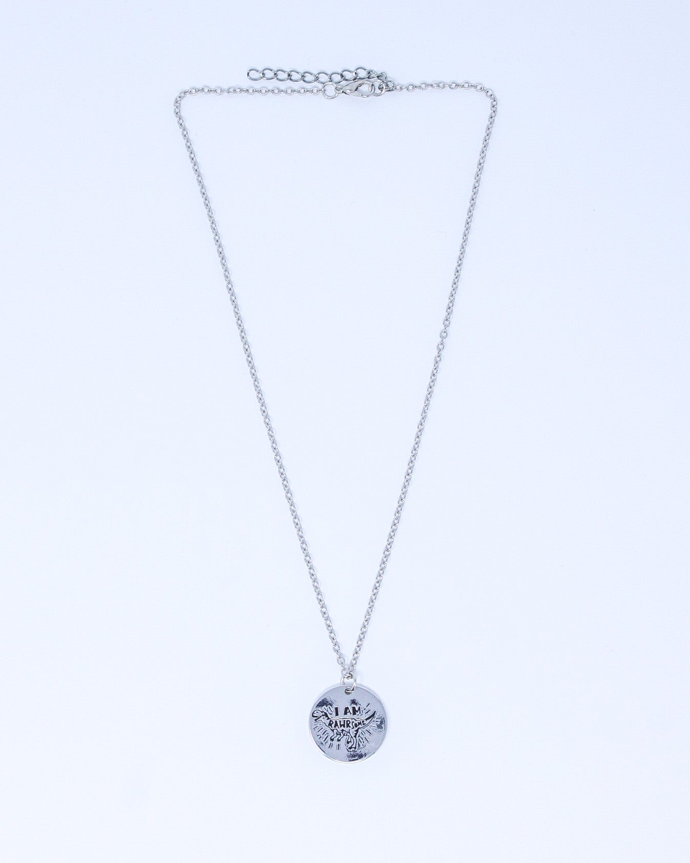 Sayings Necklace - I Am RAWRsome