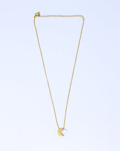 Moon & Star Necklace