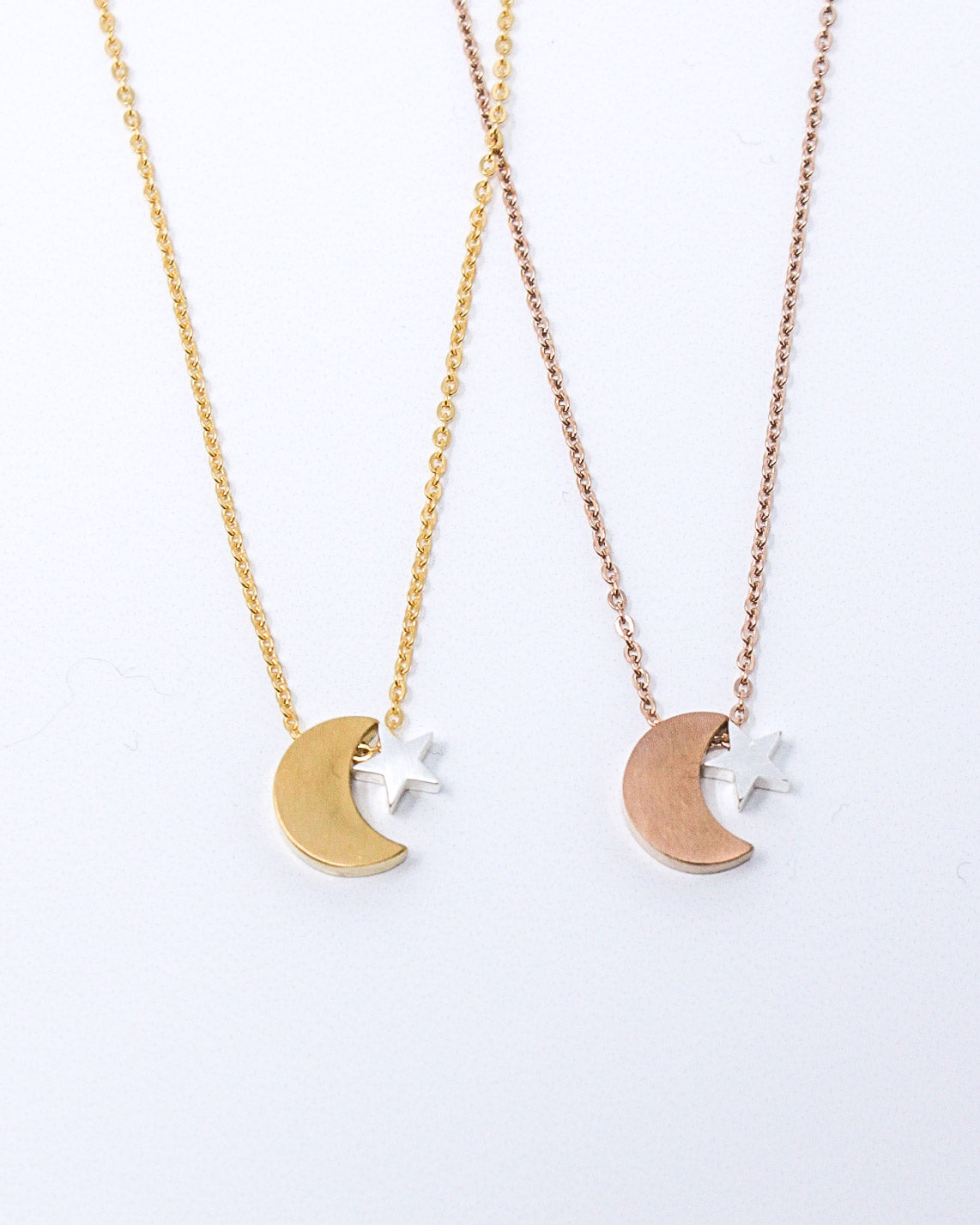 Moon & Star Necklace