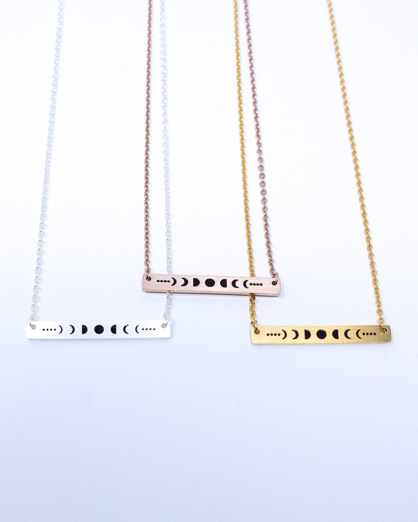 Moon Phases Necklaces