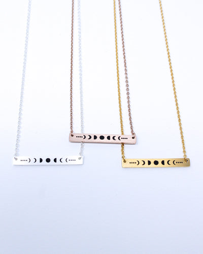 Moon Phases Necklaces