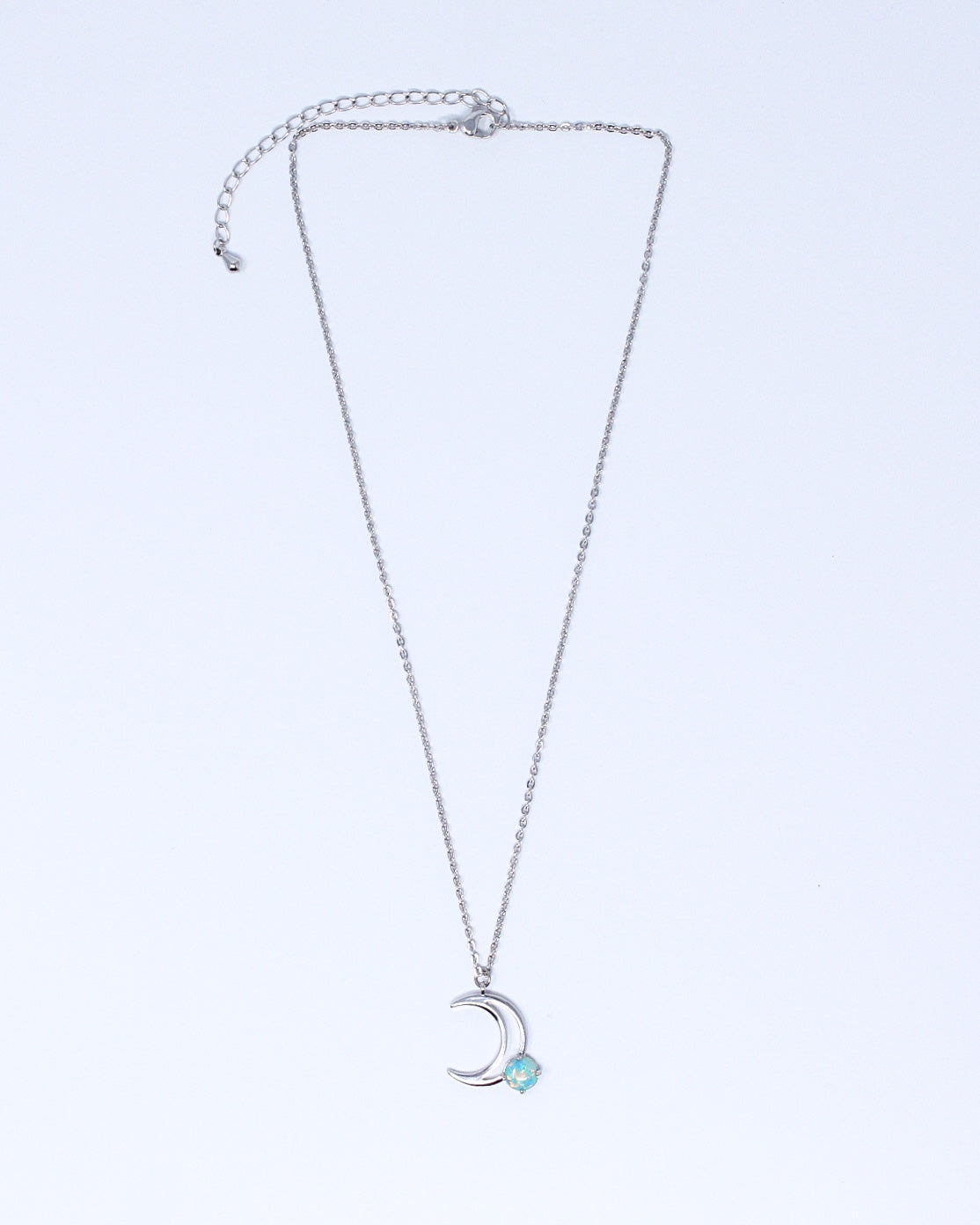 Opal Moon Necklace