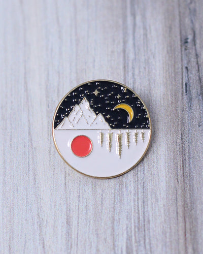 Day and Night Outdoors Pin