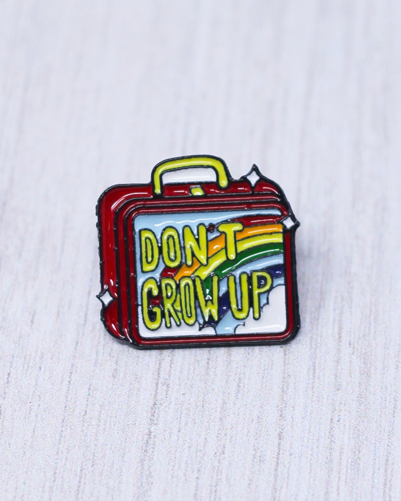 Don't Grow Up Pin