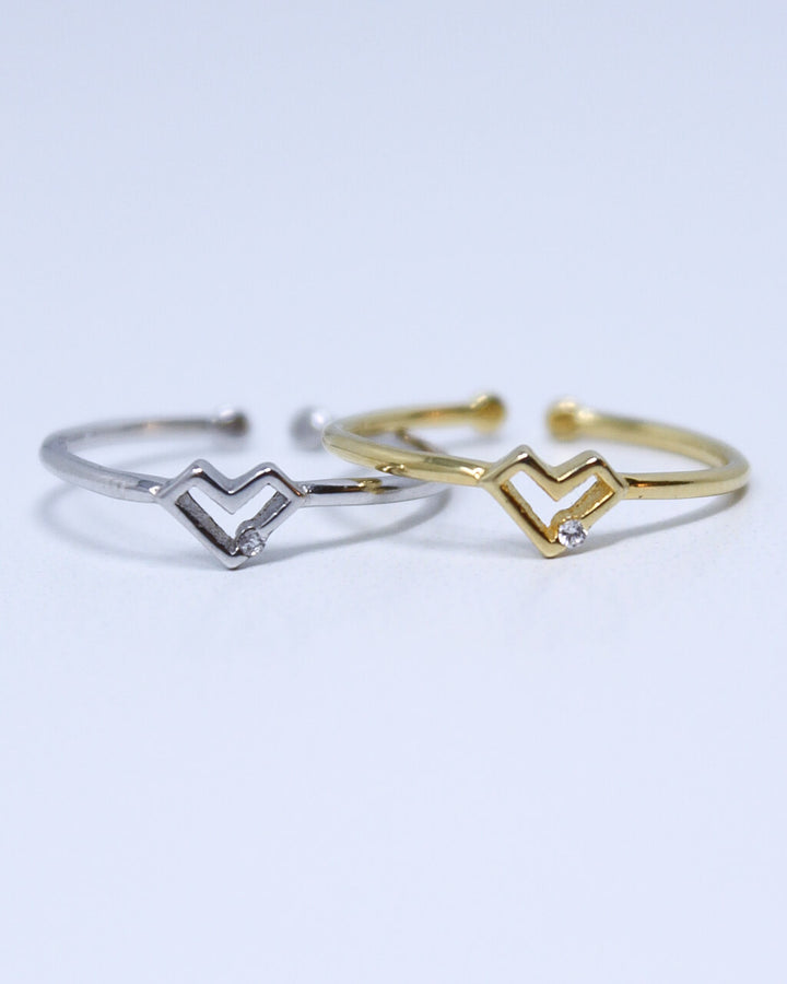Delicate Heart Ring