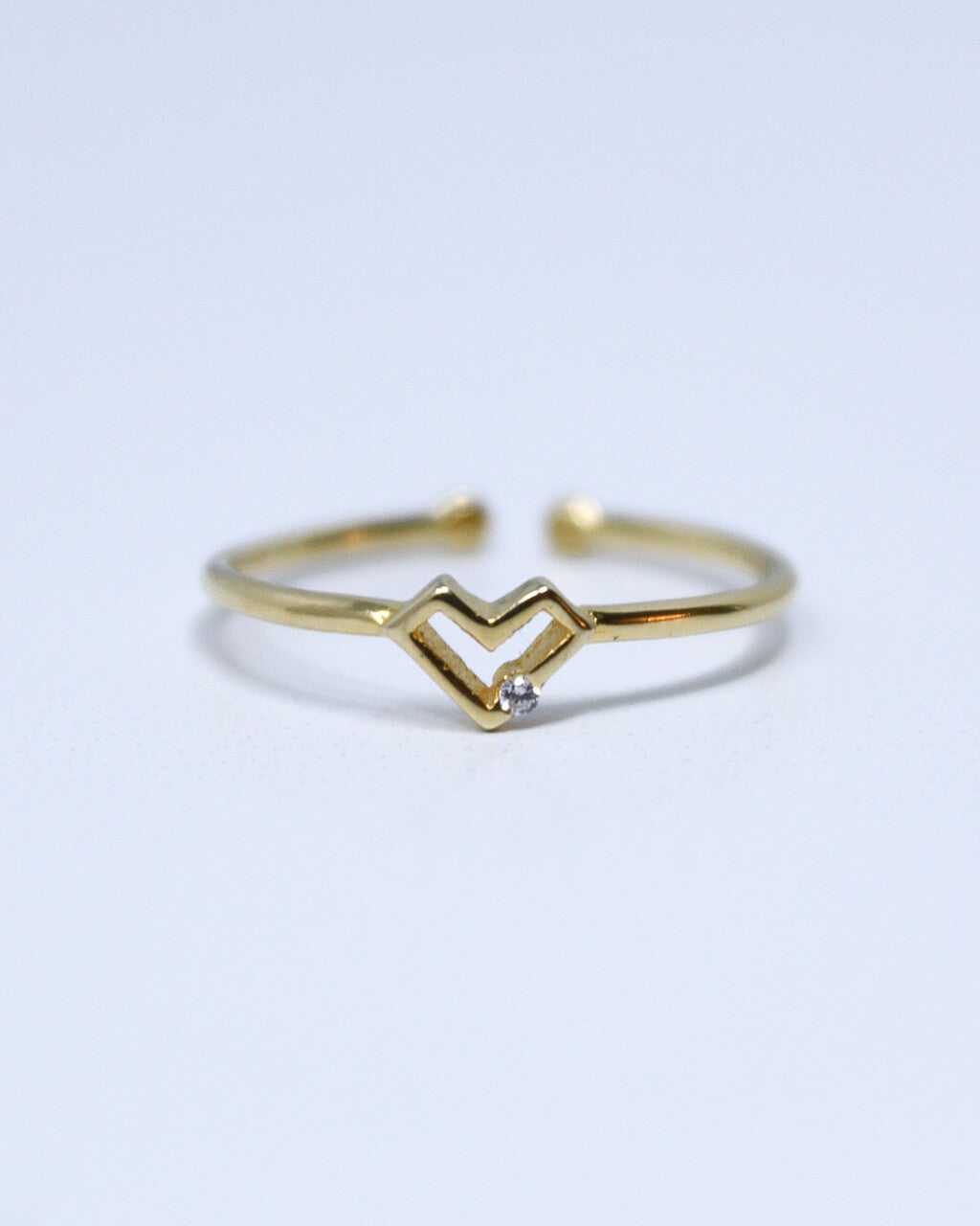 Delicate Heart Ring
