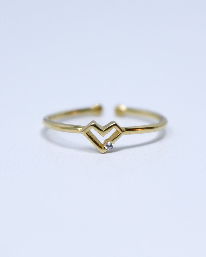 Delicate Heart Ring