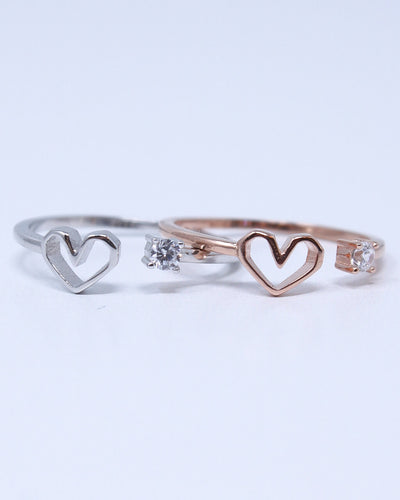 Open Heart Ring