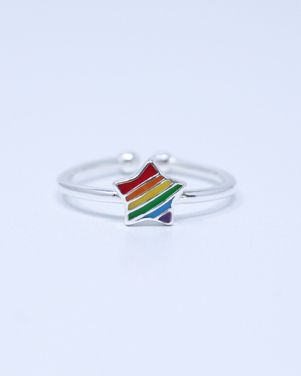 Rainbow Star Ring