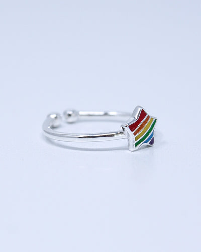 Rainbow Star Ring